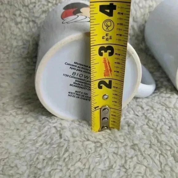 FREE WITH BUNDLE 2 MICKEY MOUSE DISNEY Mugs Vintage - Picture 9 of 9